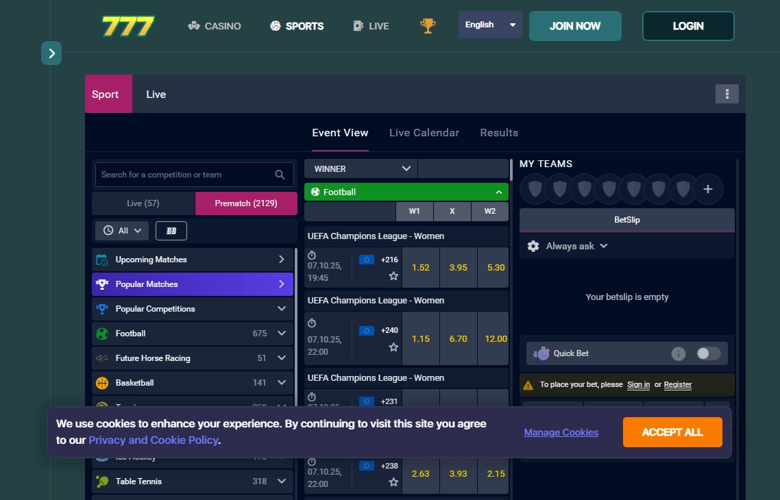 777Bet Casino